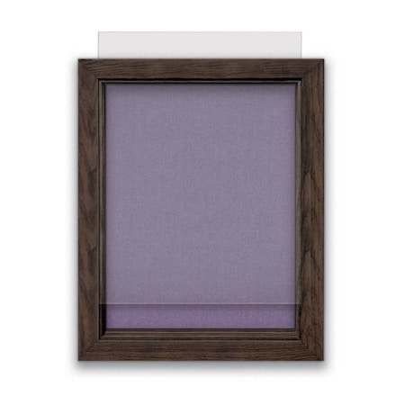 United Visual Products Indoor Enclosed Combo Board, 72"x36", Gold Frame/Grey & Pearl UVCB7236G-GREY-PEARL